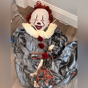 Halloween Deluxe IT Clown Costume Large Child sizes